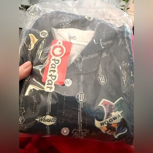 Harry Potter/Weasley Blue Youth Sz 3-4 Youth Kids Pajama Set